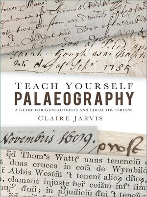 cover image of Teach Yourself Palaeography